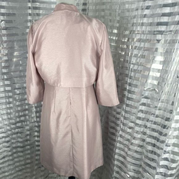 Jessica Howard Light Pink Cocktail Dress/Jacket - Picture 4 of 10